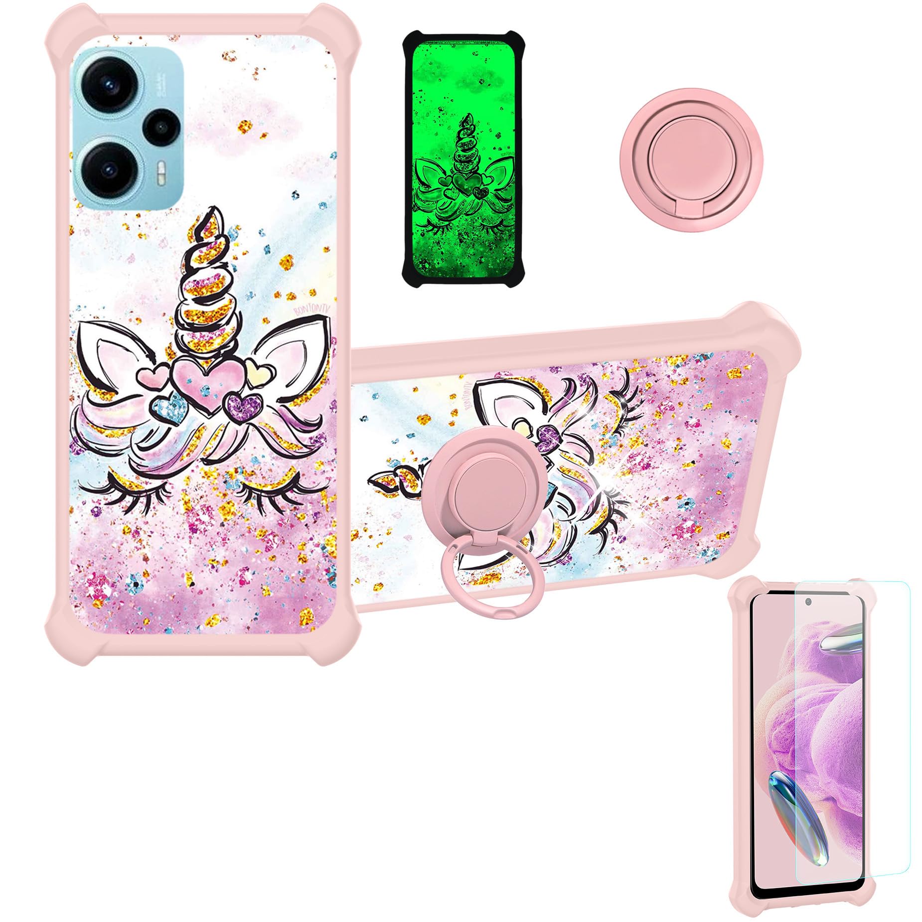 jioeuinly Case for Poco F5 Case Compatible with