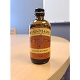 Nielsen-Massey Pure Almond Extract for Baking and Cooking 4 Ounce Bottle with Gift Box