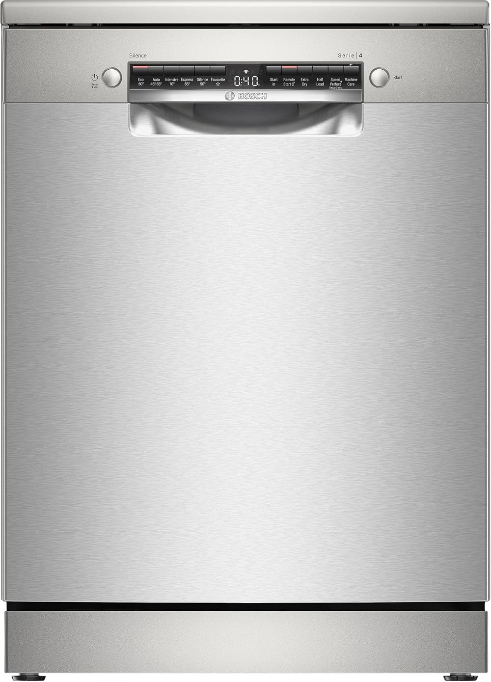 Bosch Series 4 Free-Standing Dishwasher 60 cm 13 Place Silver