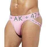 Arjen Kroos Men's Sexy Jockstrap Cotton Underwear with Supportive Straps & Pouch Design