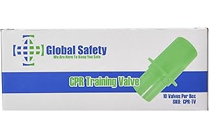 CPR Savers & First Aid Supply 73-210 One-Way Training Valve for Micromask (10)