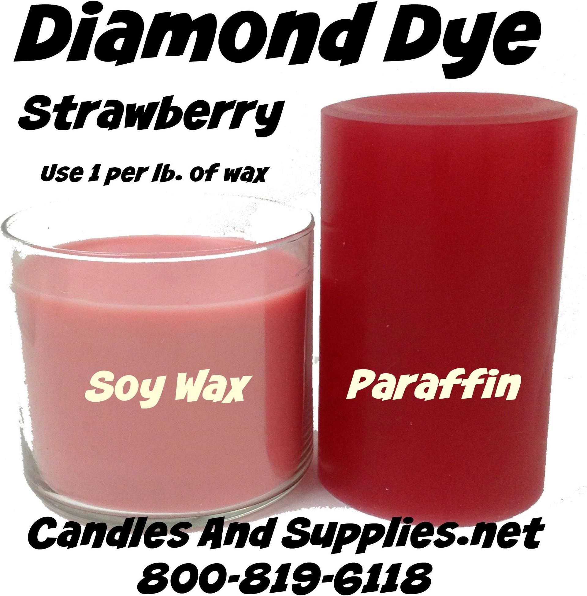 4 Oz. Diamond Dyes - Strawberry Red