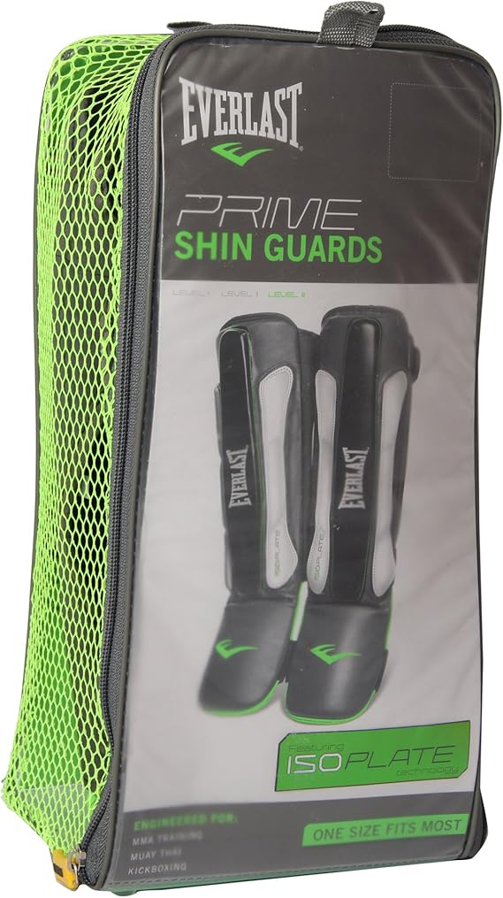 Everlast Prime Mma Shin Guards Grey Training Gloves Amazon Canada