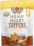 Manitoba Harvest Hemp Heart Toppers - Maple and Cinnamon, Vegan, non-GMO, Kosher, 4.4 oz