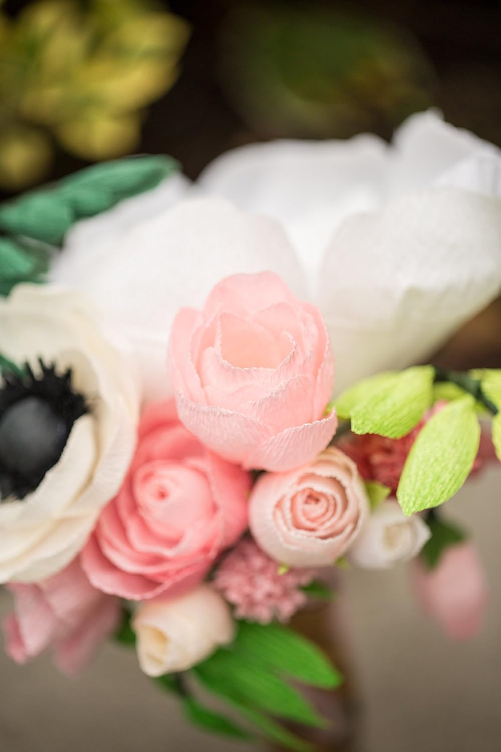 Amazon Com Bridesmaids Paper Flower Bouquet Handmade