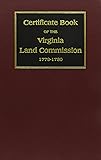 Certificate Book of the Virginia Land