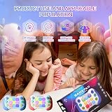 Azyh Kids Handheld Games Pro Upgraded Flashing Light Push Game Console view 7