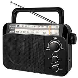 Retekess TR604 AM FM Radio,Portable Radio Plug in