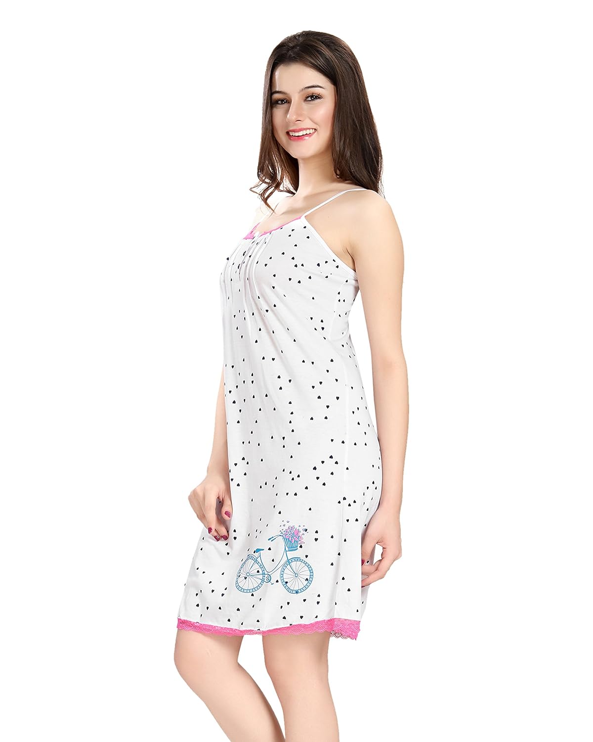 av2 women's cotton short nighty