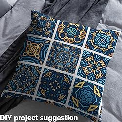 Boho Fabric by The Yard, Mandala Flower