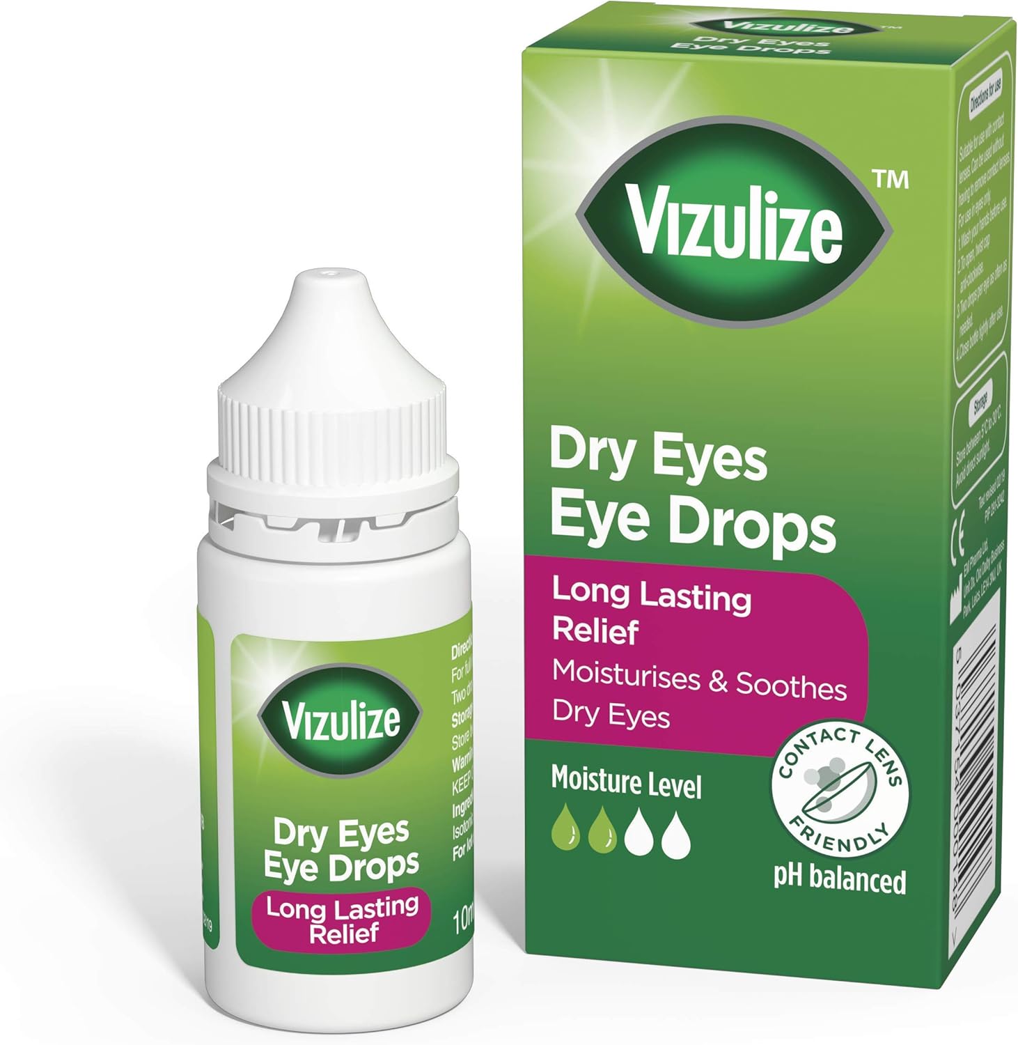Vizulize lubricating Dry Eye Drops Amazon.co.uk Health & Personal Care