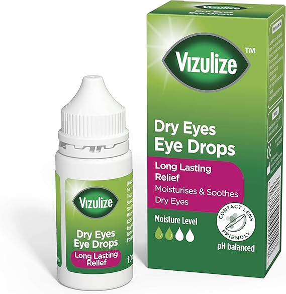 Vizulize lubricating Dry Eye Drops Amazon.co.uk Health & Personal Care