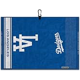 Team Effort Los Angeles Dodgers Face/Club Jacquard Golf Towel 16" x 24"
