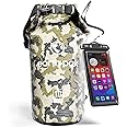 Earth Pak Waterproof Dry Bag - Roll Top Waterproof Backpack Sack Keeps Gear Dry for Kayak with Waterproof Phone Case