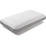 Coolux Memory Foam Pillow - Sleeping Pillow for Back, Stomach, Side Sleepers - Contour Bed Pillows for Neck and Shoulder Pain