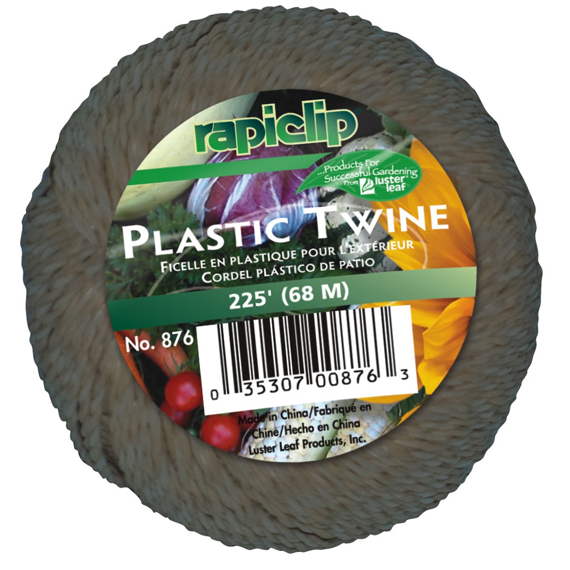 Luster Leaf Rapiclip Plastic Yard Twine - 225 Foot Roll 876