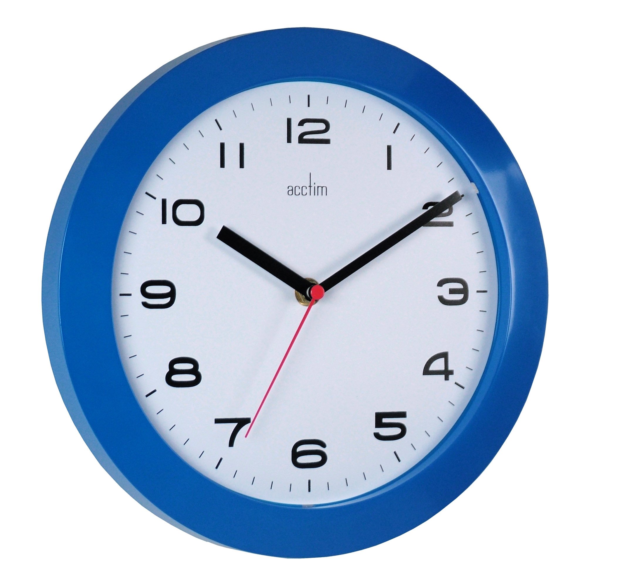 Acctim 92/308 Aylesbury Wall Clock, Blue