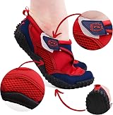 GEEZY Aqua Beach Surf Wet Water Shoes Unisex Red Adult Size 6 view 3
