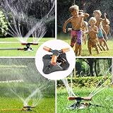 Onarway Garden Sprinkler Automatic Rotating 360° 3 Arm Irrigation view 7