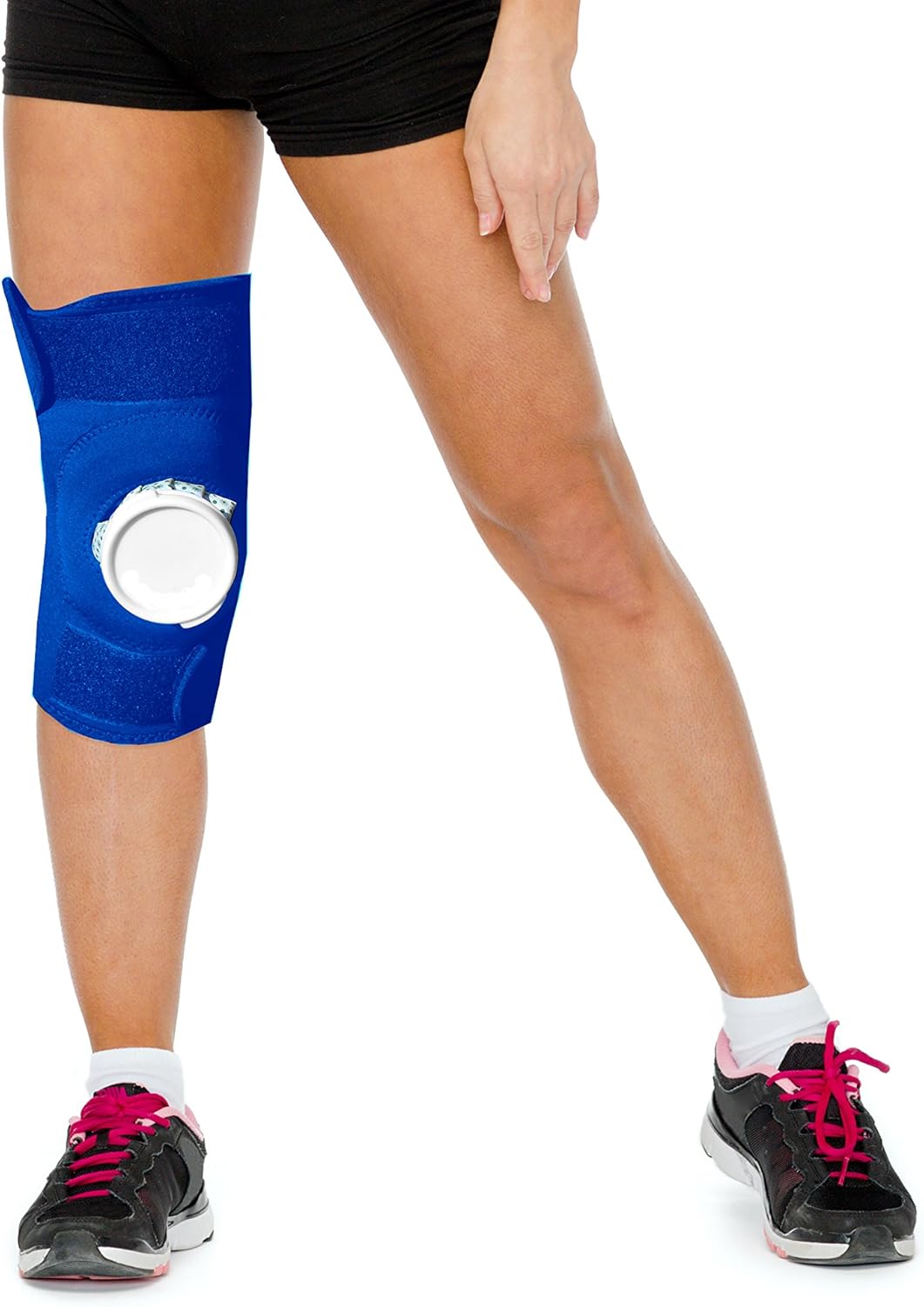 EverTone Ice Knee Wrap Double Knee Brace Physiotherapy