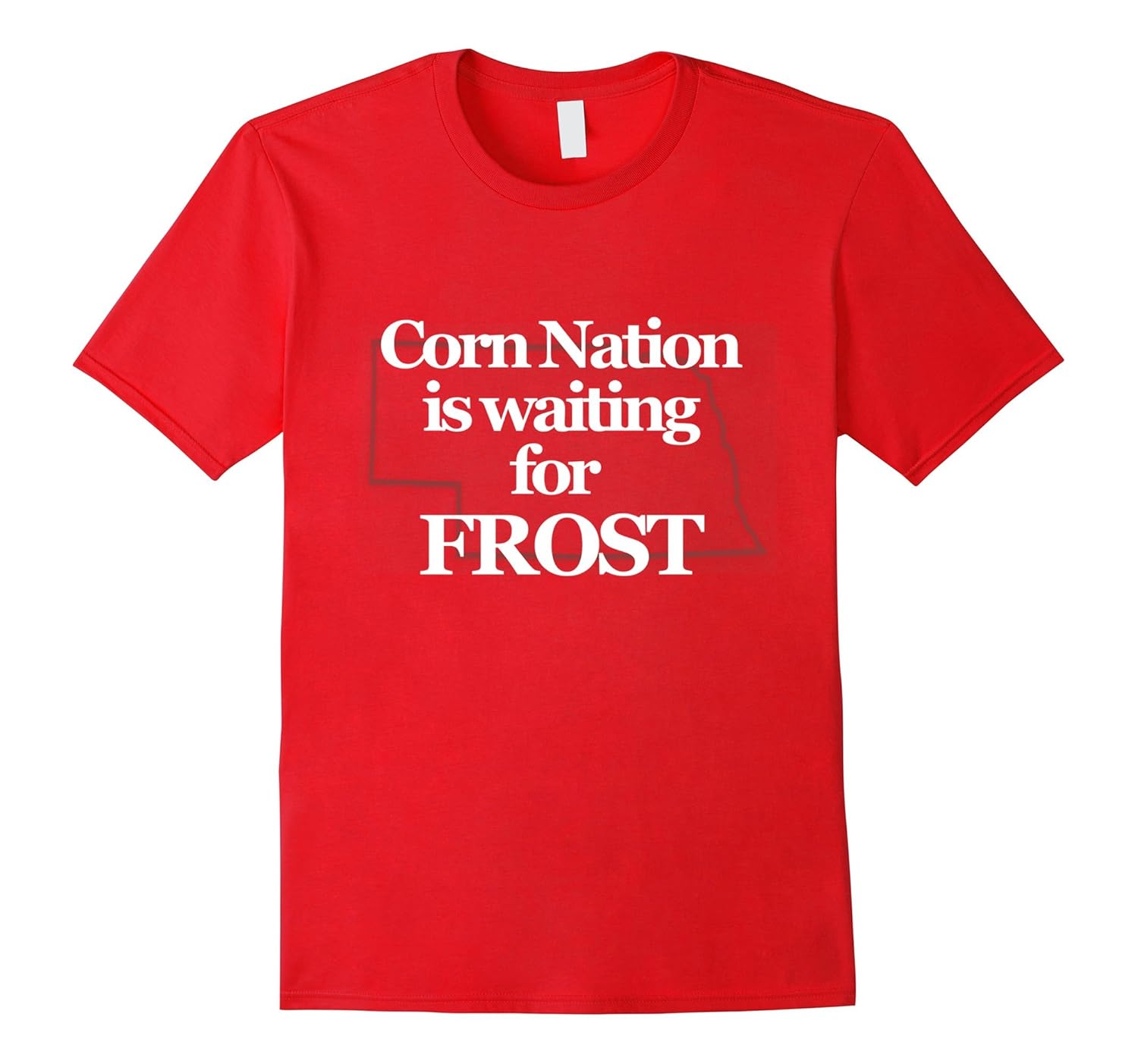 NEBRASKA FOOTBALL FAN COACH FROST T-SHIRT-ANZ