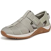Ryk&auml; Women's Echo Fisherman Sandal, Fisherman Sandals for Women | Fisherman sandal, Cushioned footbed, Shock absorption, Adjustable strap, Padded heel, Lightweight, Traction rubber sole