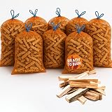 GardenCo 8 Net Pack Kiln Dried Kindling Wood 20kg Fire Starters view 5