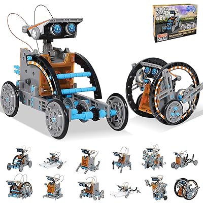 Buy HOMOFY STEM Toys Solar Robot Kit 12 