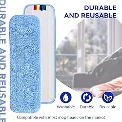 Replacement Microfiber Pad Fit for Rubbermaid