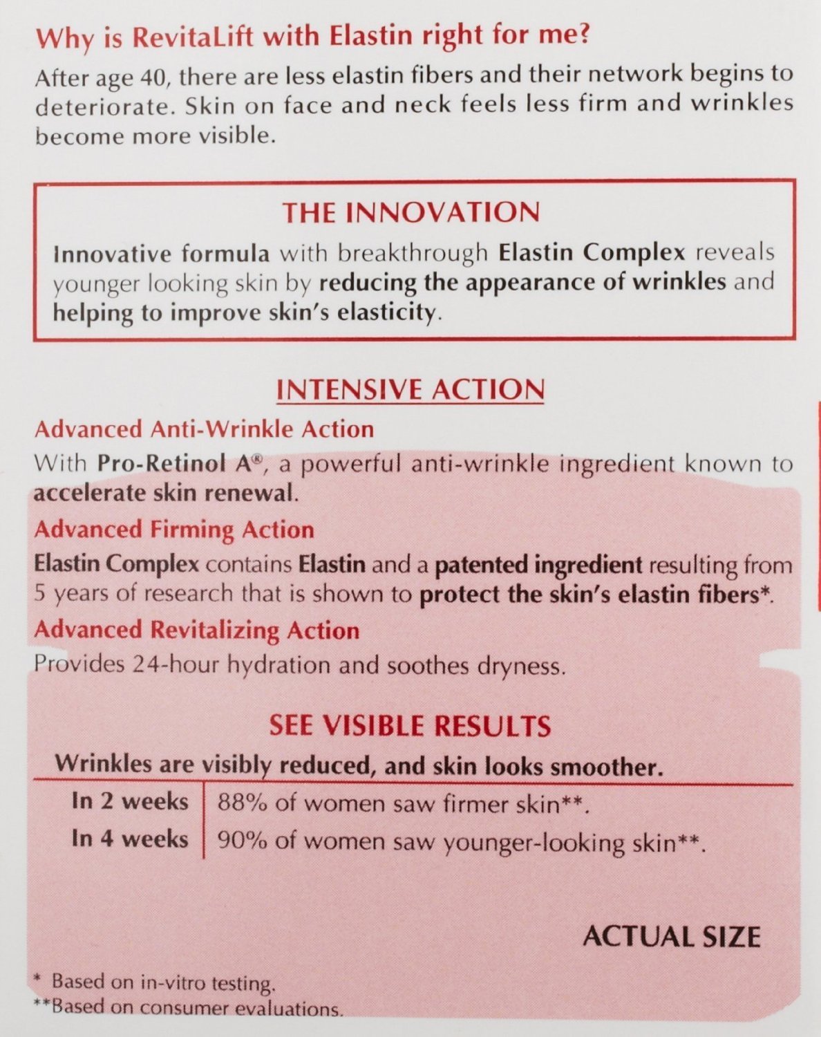 L'Oreal Paris RevitaLift Anti-Wrinkle + Firming Face & Neck Contour Cream, 1.7 Fluid Ounce (Pack of 2): Beauty