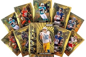 2025-2026Football Cards 50pc Gold-Plated Rookies & Stars Collection Set | Complete 50-card set, gold-finish coating, collecti