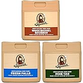 Dr. Squatch NEW Body Wash for Men with Nourishing, Natural Ingredients | No Paraben, Phthalate, Sulfate | All Day Moisturization | Pine Tar, Wood Barrel Bourbon & Fresh Falls (8 oz, 3-Pack)