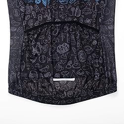 JPOJPO Men's Cycling Jersey Bicycle Short Sleeved