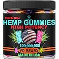 Hemp Gummy Edibles Calm Sleep-Support Peace and Relaxation-High Strength, Tasty Fruity Flavors-Made in USA