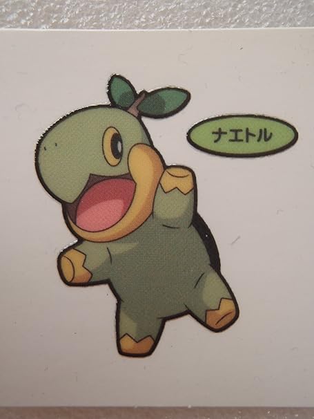 Amazon Pokemon ポケモン デコキャラシール 第一パン ポケモンパン ナエトル シール ステッカー おもちゃ