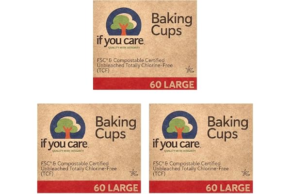 If You Care Unbleached Large Baking Cups, 60 ct, 3 pk