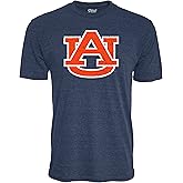 Blue 84 NCAA Mens NCAA Officially Licensed Tri-Blend T-Shirt Vintage Icon Team Color