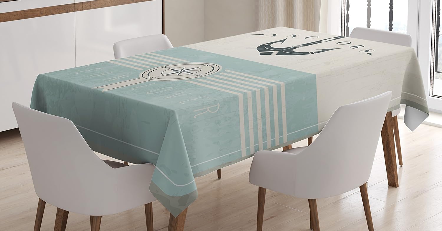 Best dining table cloth ocean