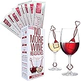 PureWine The Wand Wine Purifier - Red & White Wine Filters for Histamines & Sulfites, Sulfite Remover Sticks, Helps Allergies & Headaches, Gift Accessories for Women & Men - 8 Wands, Red