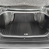 Premium Cargo Liner for Dodge Challenger 2008-2023 - 100% Protection - Custom Fit Car Trunk Mat - All-Season Cargo Mat - 3D Shaped Laser Measured Trunk Liners for Dodge Challenger Black