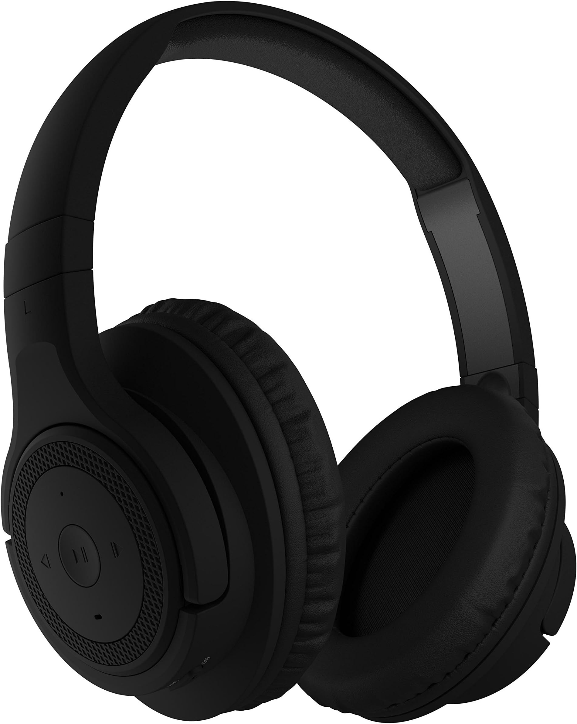 KitSound Engage Wireless Bluetooth On Ear Headphones with Active Noise Cancelling - Black