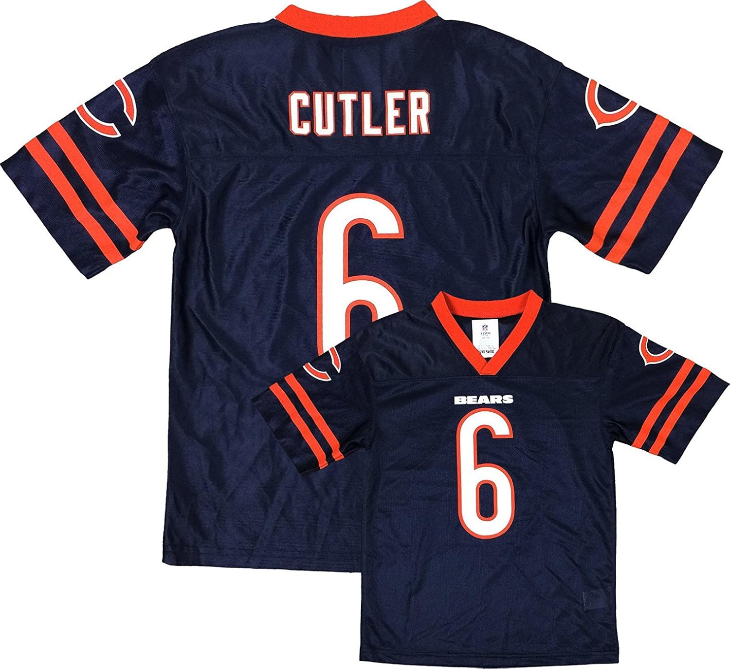 Outerstuff Jay Cutler Chicago Bears Navy Blue Toddler Home Player Jersey
