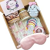 Gift Baskets for Teen Girls, Teen Girl Gifts Trendy Stuff, Birthday Gifts Box Set for Teenage Girls, Sister, Best Friend, Daughter, Women - Pink Bunny