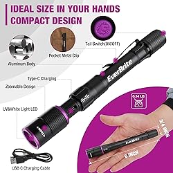 EverBrite Rechargeable Pen Flashlight with UV Light