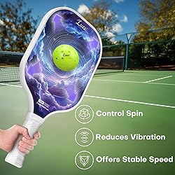 LUZZ Pickleball Paddles Set of 2, T700 Carbon Fiber