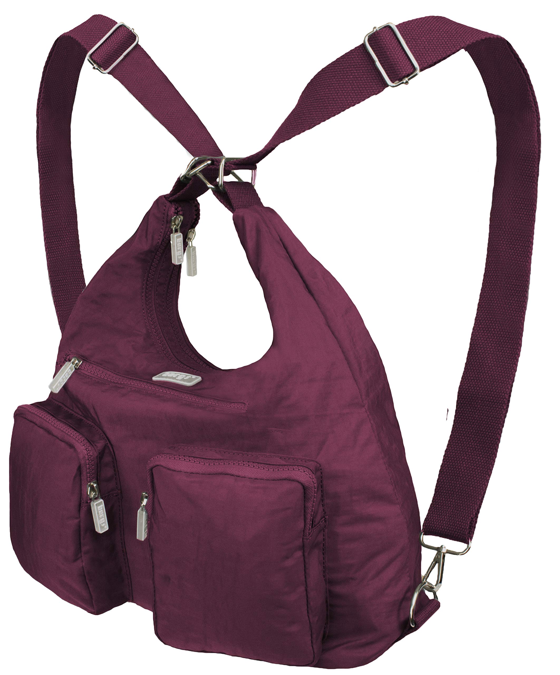 Bergs Flexy Unisex Multifunctional Sandra - Shoulder Bag/Backpack/Crossbody bag (Purple)