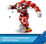 LEGO Sonic Knuckles Guardian Mech 76996 with Master Emerald and Rouge view 3