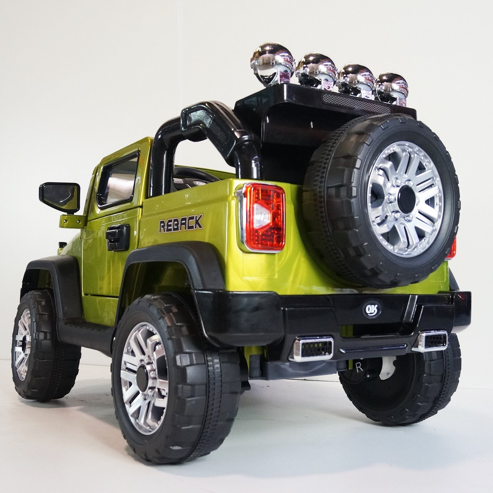 Jeep rideONEcar Wrangler Style Battery Operated Ride ON Toy CAR for