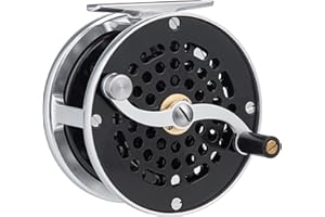 Fly Fishing Reel, 7/8/9 Weight, 88mm Diameter, Click and Pawl, CNC Machined Aluminum, Vintage Classic Designed, Ambidextrous,