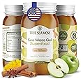 TrueSeaMoss Sea Moss Gel – Made in USA – Wildcrafted Seamoss, Fresh Fruits & Sea Vegetables – Apple/Cinnamon, Pack of 1 (Labels may Vary)